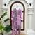 Light lavender art silk thread work  salwar suit