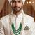 Royal Multi-Layered Groom Sherwani Mala with Decorative Brooch