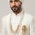 Royal Multi-Layered Groom Sherwani Mala with Decorative Brooch