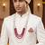 Royal Multi-Layered Groom Sherwani Mala with Decorative Brooch