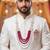 Royal Multi-Layered Groom Sherwani Mala with Decorative Brooch