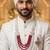 Royal Multi-Layered Groom Sherwani Mala with Decorative Brooch