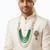 Royal Multi-Layered Groom Sherwani Mala with Decorative Brooch