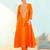 Women's Beautiful Embroidery Work Viscose Silk Fabric Flared Anarkali Pant and Dupatta Set