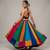 Multicolor Art Silk Lehenga Set