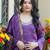 Women's Beautiful Embroidery Work Silk Crepe Fabric Straight Kurta Palazzo and Dupatta Set