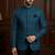 Turquoise blue color jodhpuri for men | premium designer bandhgala ethnic wear