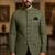 Mahendi color sequence jodhpuri for men | premium designer bandhgala ethnic wear