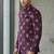 Wine embroidery and hand paint jodhpuri for men | premium designer bandhgala ethnic wear