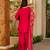 Women's Beautiful Solid Silk Crepe Fabric Straight Kurta Patiala and Dupatta Set