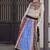 multicolor printed and mirror work lehenga choli