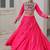 Traditional Pink Gujarati Embroidered With Mirror Lace Work Lehenga & Top for Garba Nights_Free Size