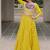 Traditional Parrot Gujarati Embroidered With Mirror Lace Work Lehenga & Top for Garba Nights_Free Size
