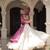 Wine Embroidered Long Kurti with Navratri Lehenga Set for Women | Festive Ethnic Wear_Free Size