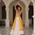 Yellow Embroidered Long Kurti with Navratri Lehenga Set for Women | Festive Ethnic Wear_Free Size