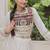 Traditional Off White Gujarati Embroidered With Mirror Lace Work Lehenga & Top for Garba Nights_Free Size