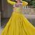 Traditional Parrot Gujarati Embroidered With Mirror Lace Work Lehenga & Top for Garba Nights_Free Size