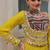 Traditional Parrot Gujarati Embroidered With Mirror Lace Work Lehenga & Top for Garba Nights_Free Size