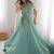 Women Embroidered Sequins Silk Blend Stitched Lehenga Choli with Koti_Free Size