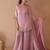 Women's Beautiful Embroidery Work Satin Fabric Straight Kurta Sharara and Dupatta Set