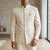 Cream daman weaving jodhpuri for men | premium designer bandhgala ethnic wear