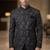 Floral midnight black jodhpuri for men | premium designer bandhgala ethnic wear