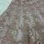 Elegant Dusty Pink Lehenga - Heavy Thread Embroidery for Wedding Wear For Women's