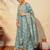 Women's Beautiful Embroidery Work Viscose Silk Fabric Flared Anarkali Pant and Dupatta Set