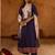 Women's Beautiful Printed Work Viscose Silk Fabric Flared Anarkali Pant and Dupatta Set