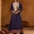 Women's Beautiful Printed Work Viscose Silk Fabric Flared Anarkali Pant and Dupatta Set