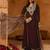 Women's Beautiful Embroidery Work Viscose Silk Fabric A-line Kurta Pant and Dupatta Set