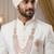 Premium Beaded Groom Mala with Elegant Brooch
