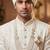 Traditional Groom Sherwani Mala Set with Brooch