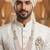Premium Beaded Groom Mala with Elegant Brooch