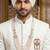 Premium Beaded Groom Mala with Elegant Brooch