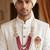 Men s Ethnic Sherwani Mala with Brooch   Perfect for Weddings & Festive Wear