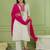 Women's Beautiful Embroidery Work Simar Gold Fabric Straight Kurta Pant and Dupatta Set