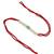 Designer pearl rakhi for brother - traditional aqua bead thread
