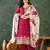 Women's Beautiful Embroidery Work Silk Fabric Straight Kurta Pant and Dupatta Set