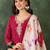 Women's Beautiful Embroidery Work Silk Fabric Straight Kurta Pant and Dupatta Set