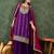 Women's Beautiful Embroidery Work Vichitra Silk Fabric Straight Kurta Sharara and Dupatta Set
