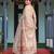 Ivory color ready to wear saree with unstich blouse