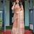 Brown color ready to wear saree with unstich blouse