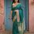 Green color onam special saree
