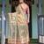 Multi color ready to wear saree with unstich blouse