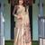 Olive color ready to wear saree with unstich blouse