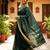 Green color onam special saree