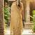 Beige color onam special saree