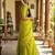 Green color onam special saree