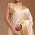 Cream color onam special saree